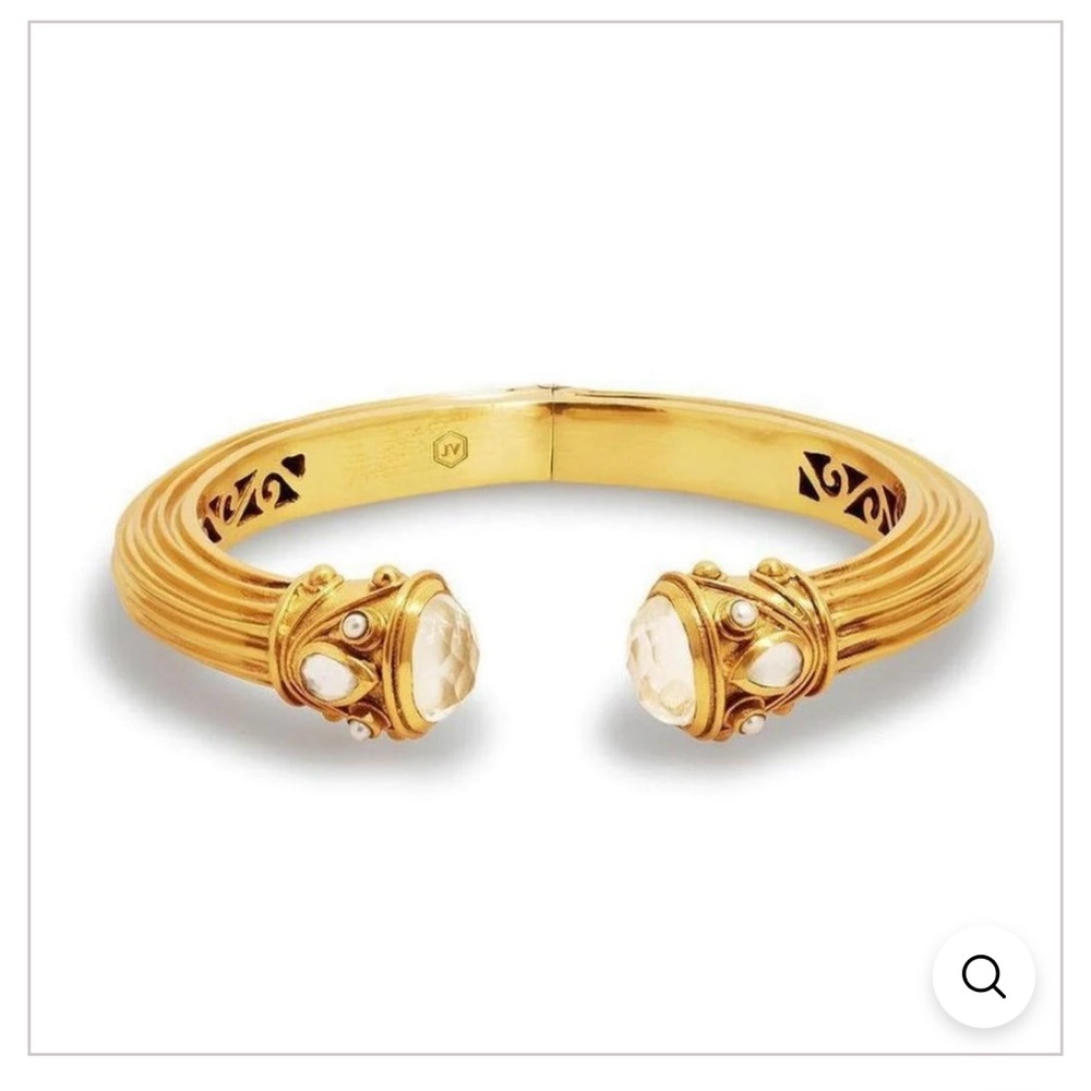 Julie Vos Byzantine Demi Hinge Cuff Bracelet